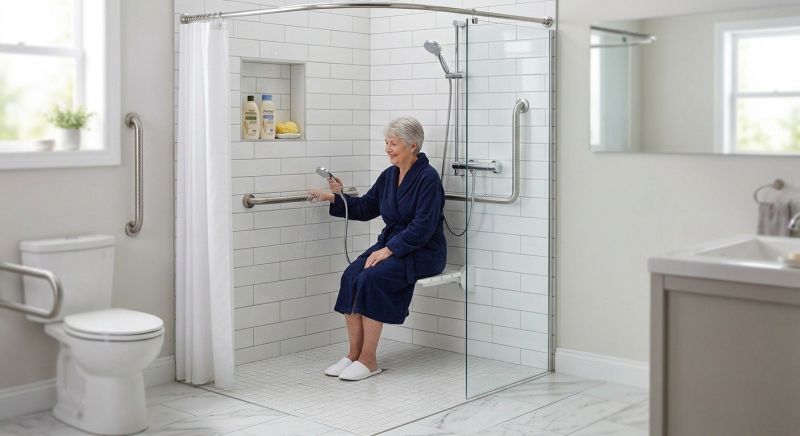 Accessible Shower Construction in Venice, FL