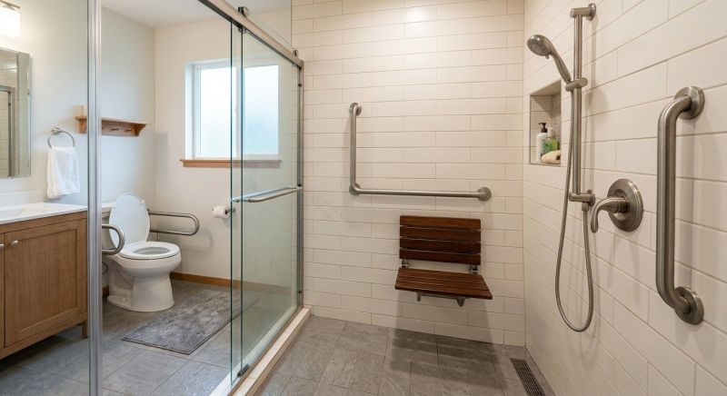 Disability Shower Installation in Portland, ME